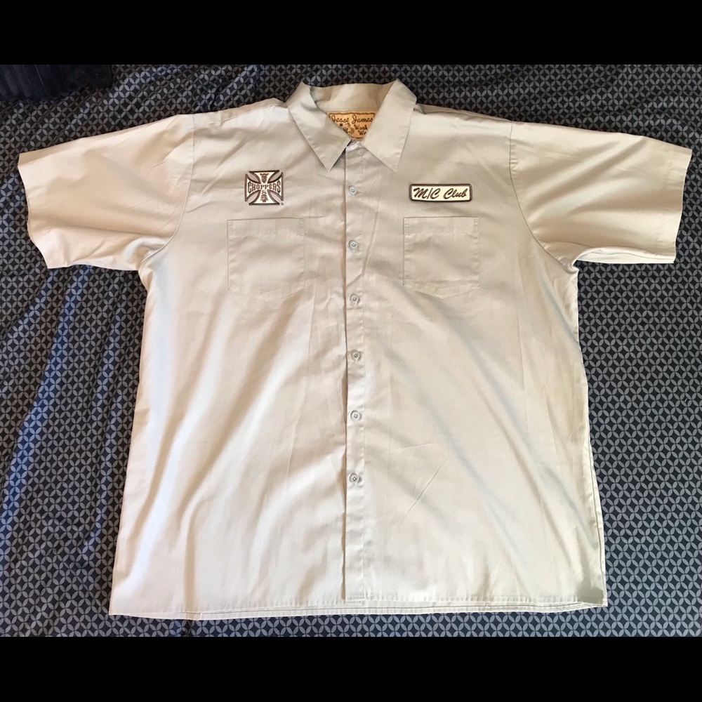 West coast choppers Jesse James work shirt